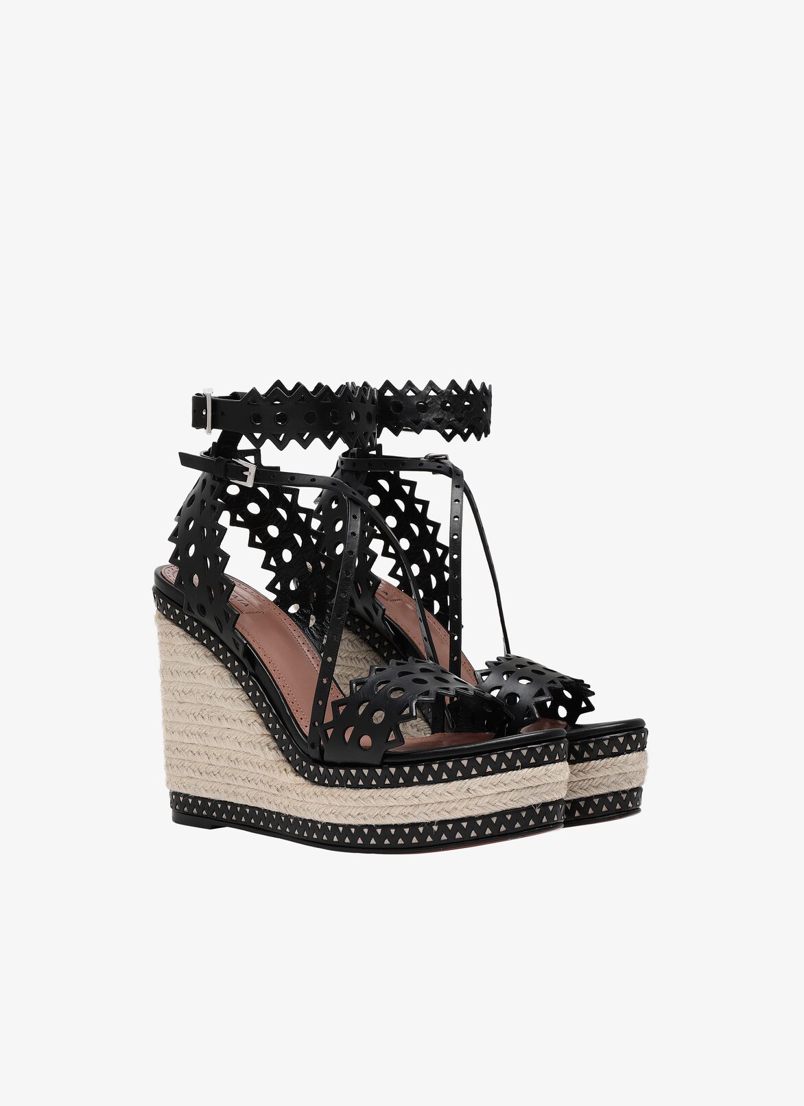 Sandals ALAÏA BLACK SANDALS